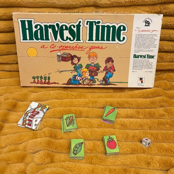 HARVEST TIME A Co-operative Game 1986 Jim Deacove Playtoy Industries (SKU: 84MI) - Picture 1 of 6